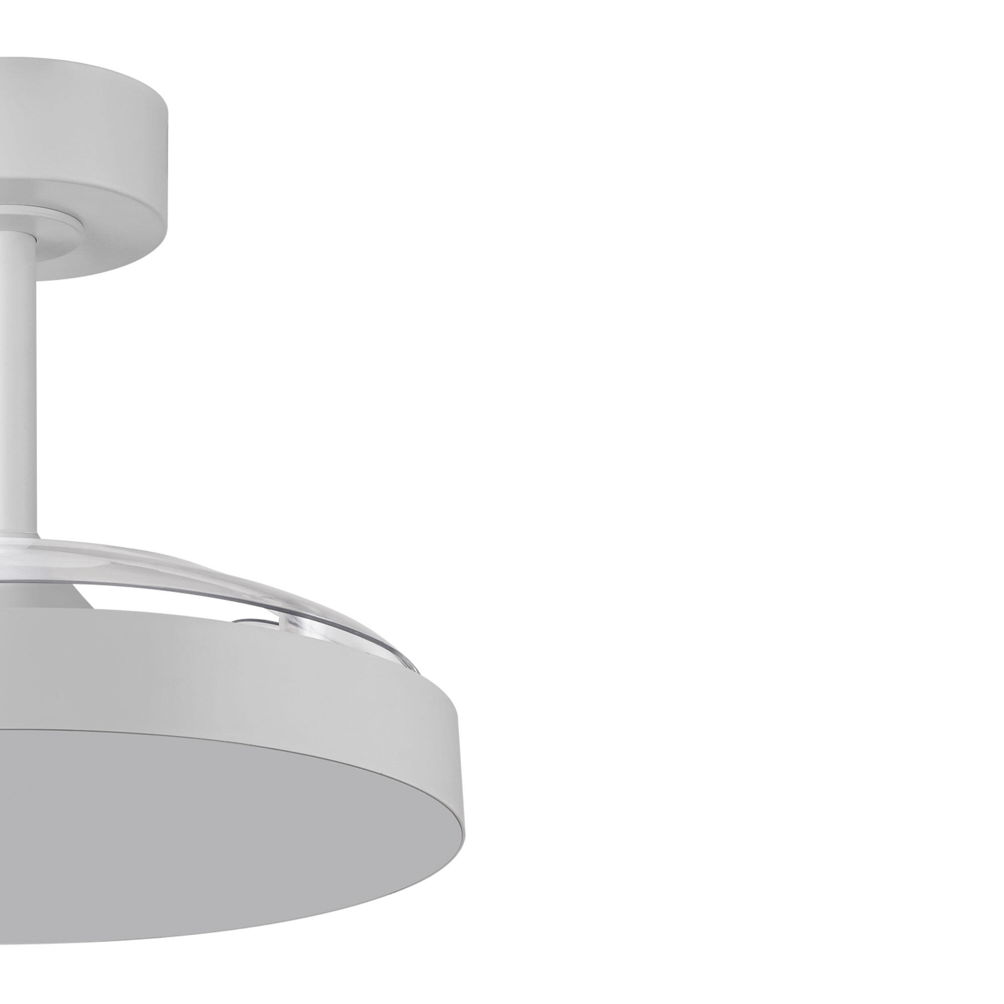 Ventilador de techo con luz silencioso DC 20W con mando ø96 cm Mira XS LUMIPLUS blanco luz CCT 3 aspas| 6 velocidades| modo verano/invierno| temporizador| brisa| recomendado para <13m² - 12