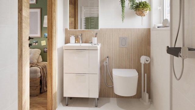 muebles de baño con lavabo