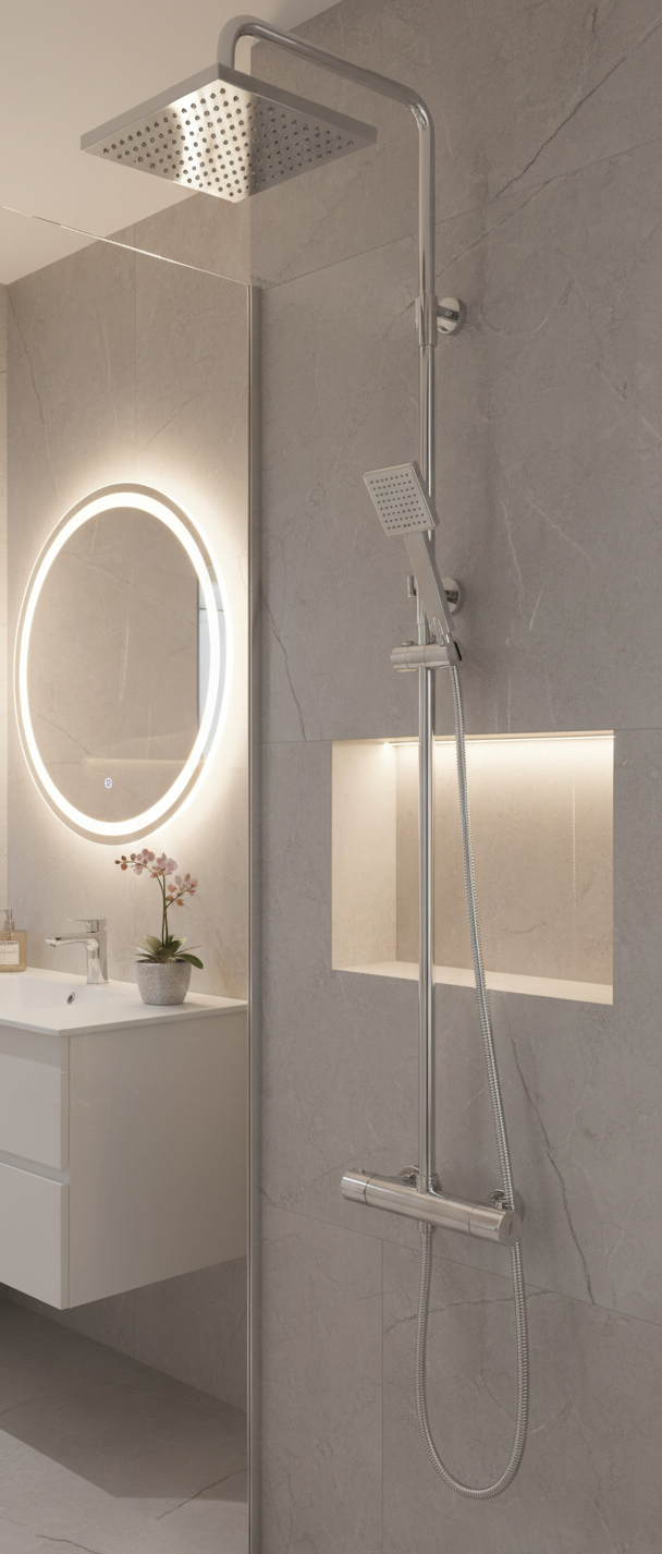 COLUMNA DE DUCHA CON GRIFO TERMOSTATICO AUSTRALIS - 2