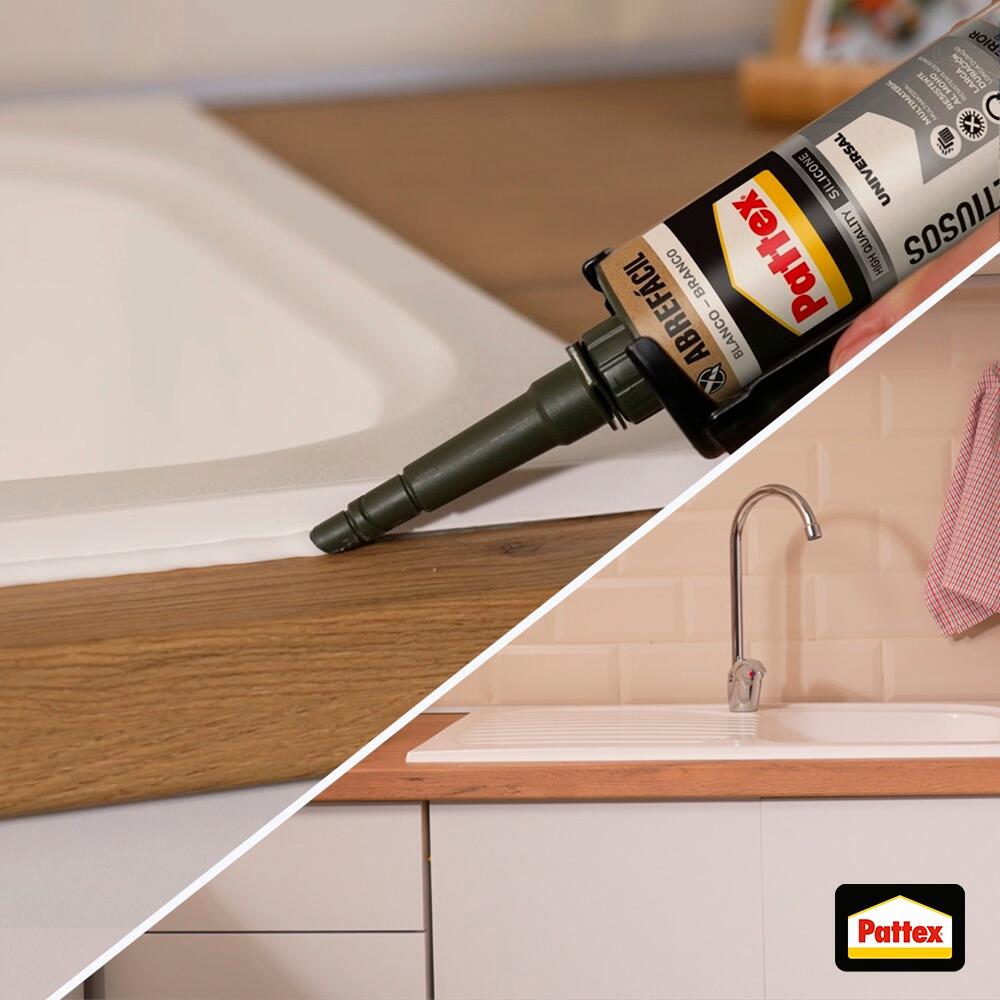 Silicona multiusos PATTEX 280 ml transparente - 3