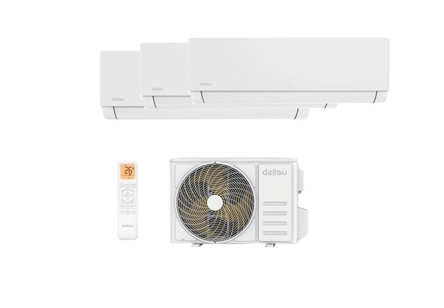 Ar condicionado fixo (3X1) DAITSU FREE MAX 9+9+9 KBTU