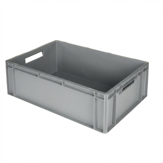 Bac de manutention Euronorm 40 L 60 x 40 x H.20 cm parois pleines