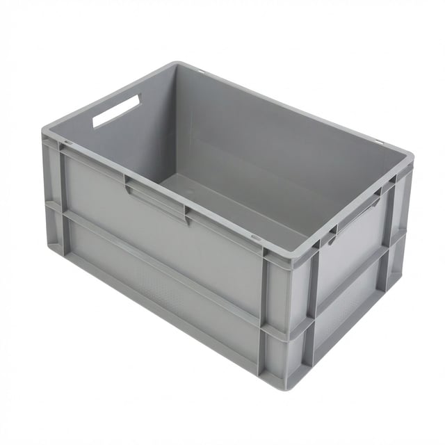 Bac de manutention EURONORM 60 L 60 x 40 x H.32 cm parois pleines