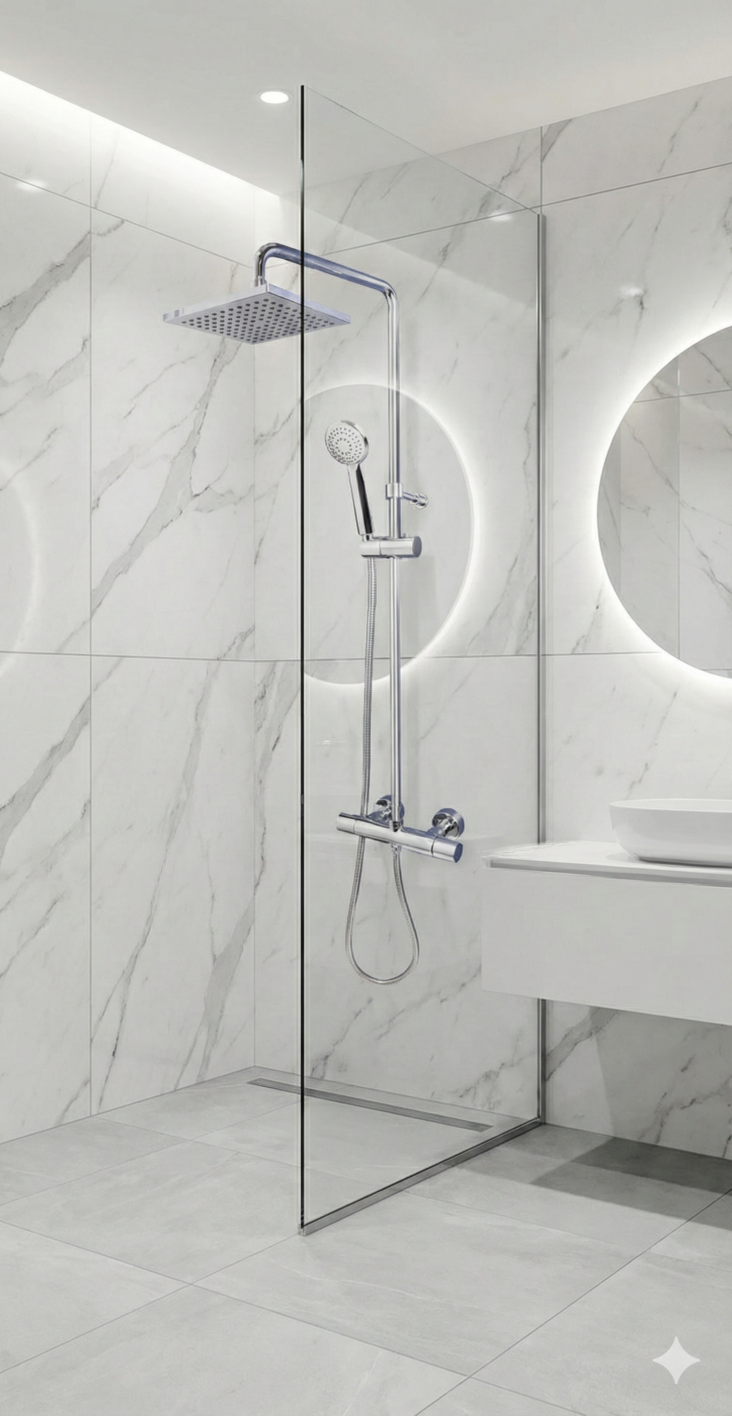 COLUMNA DE DUCHA TERMOSTICO SQUARE TERMOSWIF PRO - 2