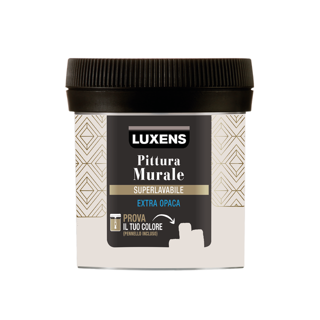 Pittura per interni super lavabile, LUXENS Opaca beige paper 3 opaco, 0.075 L