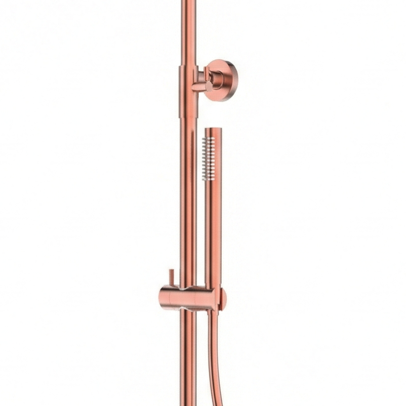 COLUMNA DE DUCHA TERMOSTÁTICA RONDO PVD COBRE - 4