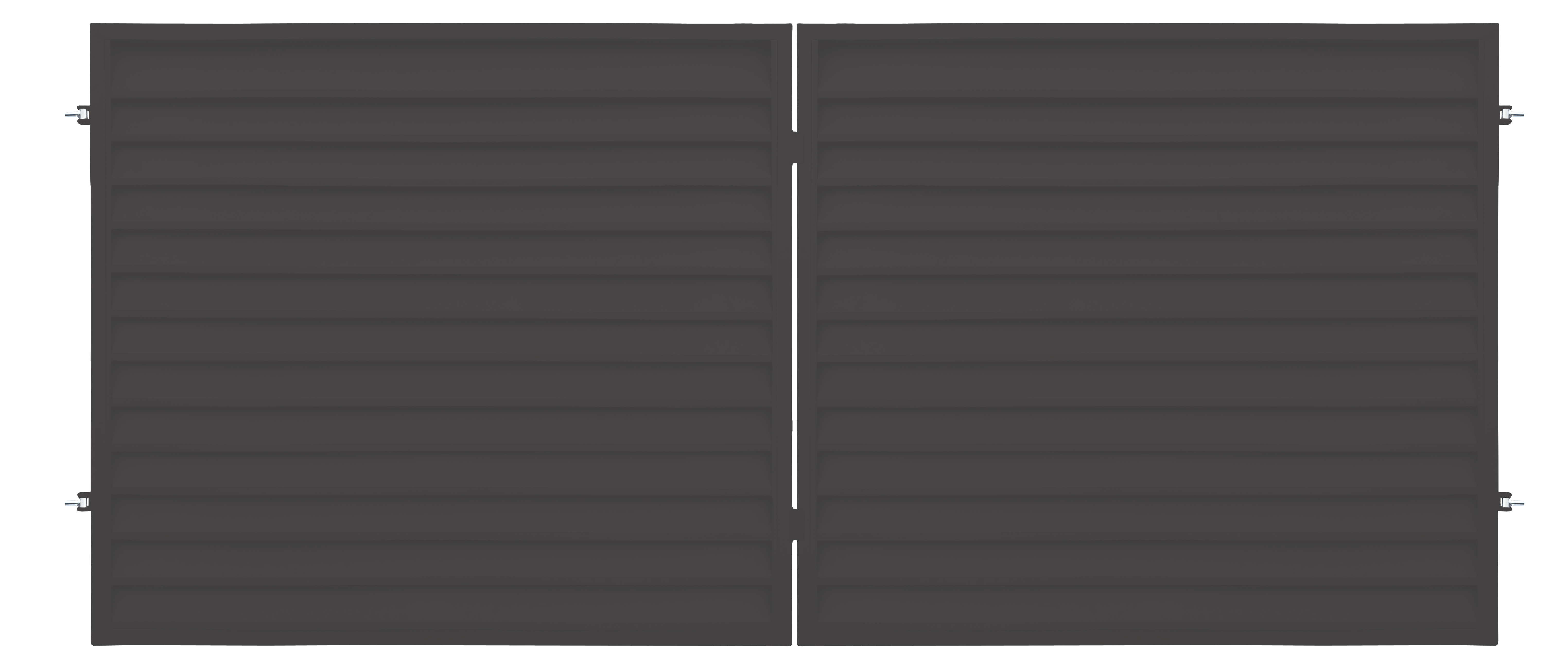 Brama wjazdowa dwuskrzydłowa Kreta 400x180 cm Polbram
