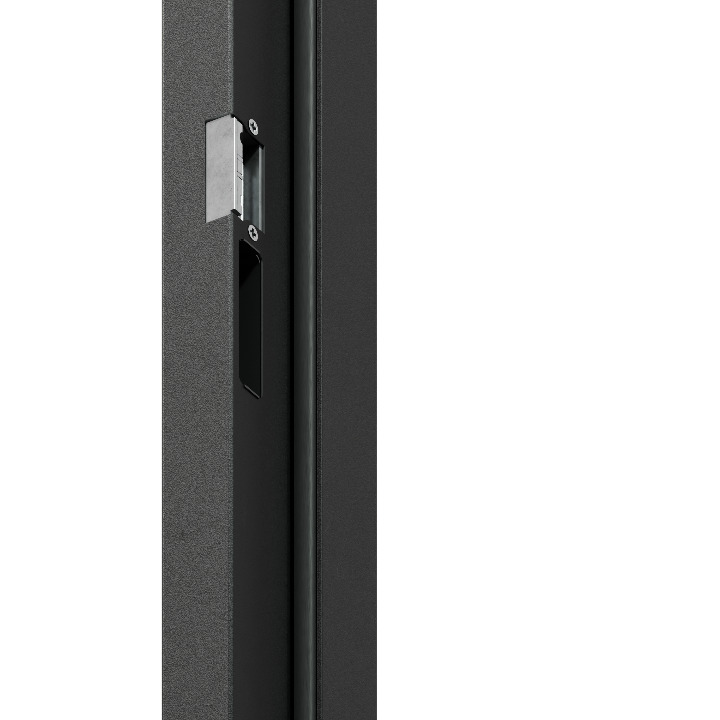 Drzwi zewnętrzne stalowe wejściowe 90 lewe Metron BL68 dark grey - 5