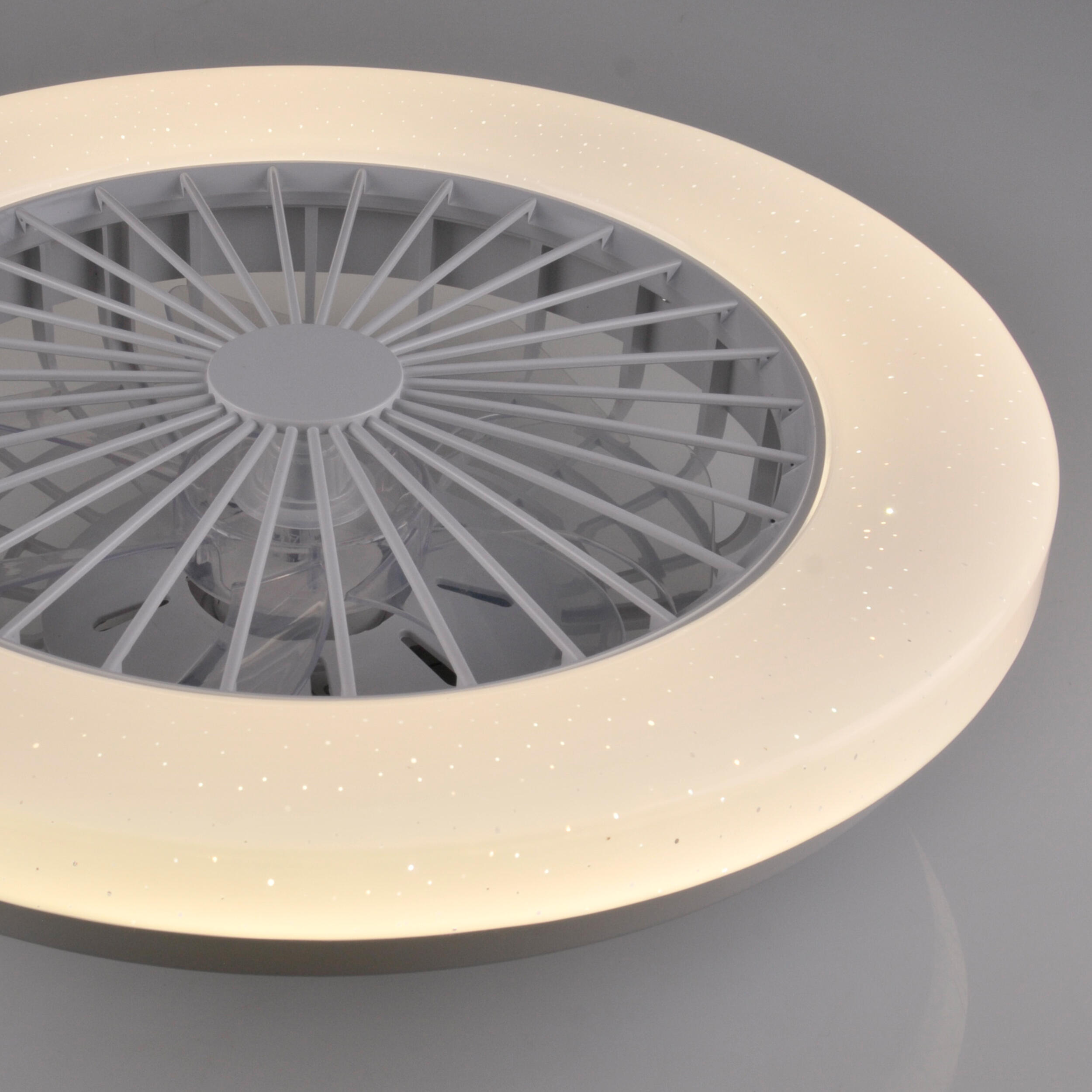 Lampowentylator Libya biały 50 cm LED Sanico - 7