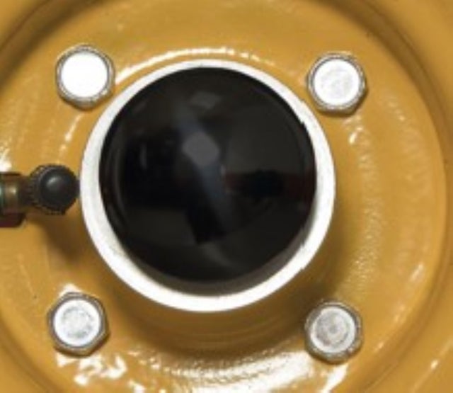 TAPÓN RUEDA CARRETILLA SVELT 1UD LISO METAL