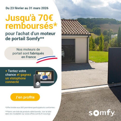 Kit Ayros V2 24V 600 kg portail coulissant lourd