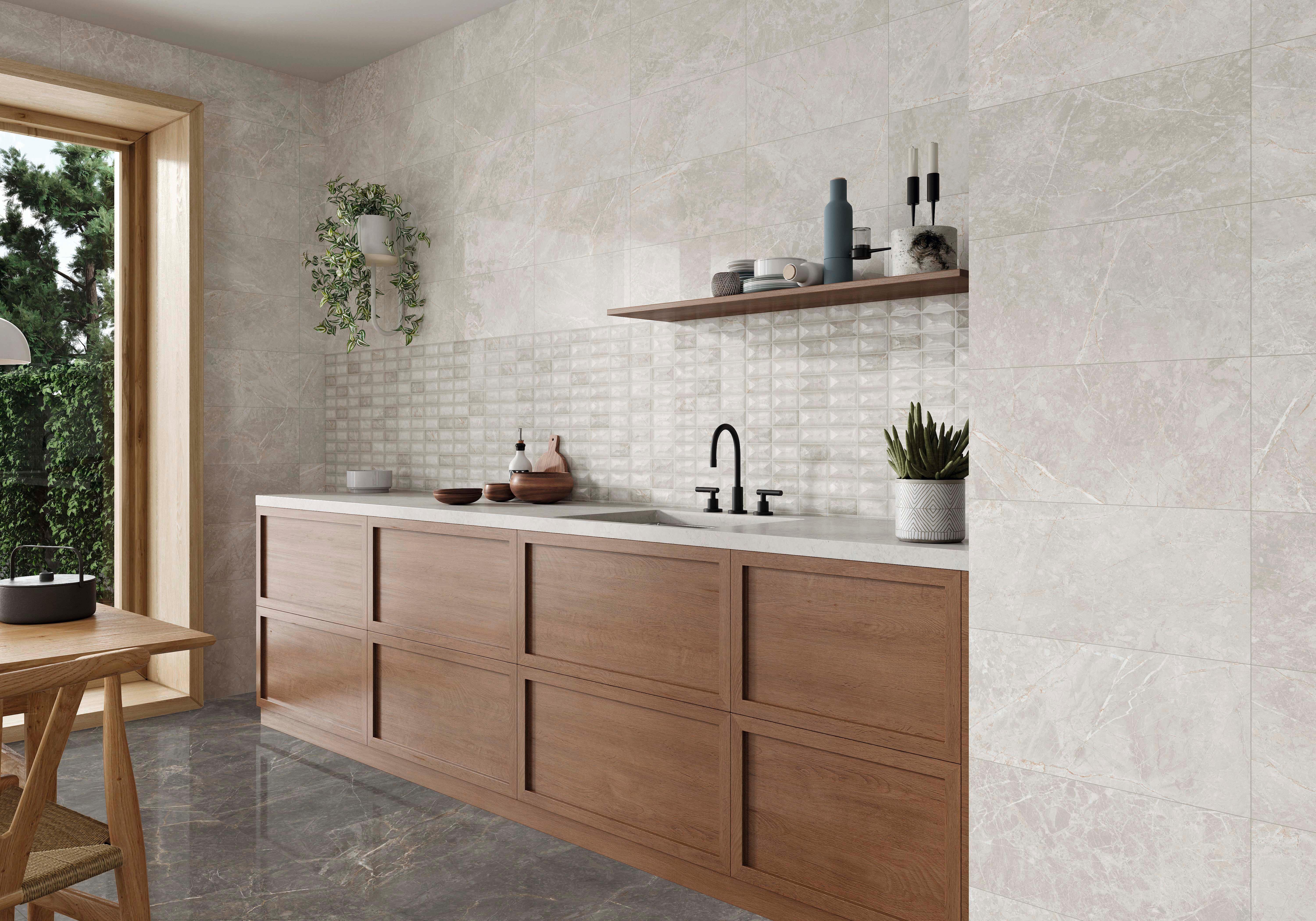 AZULEJO PASTA ROJA 25X50CM CIONAL IVORY - 2