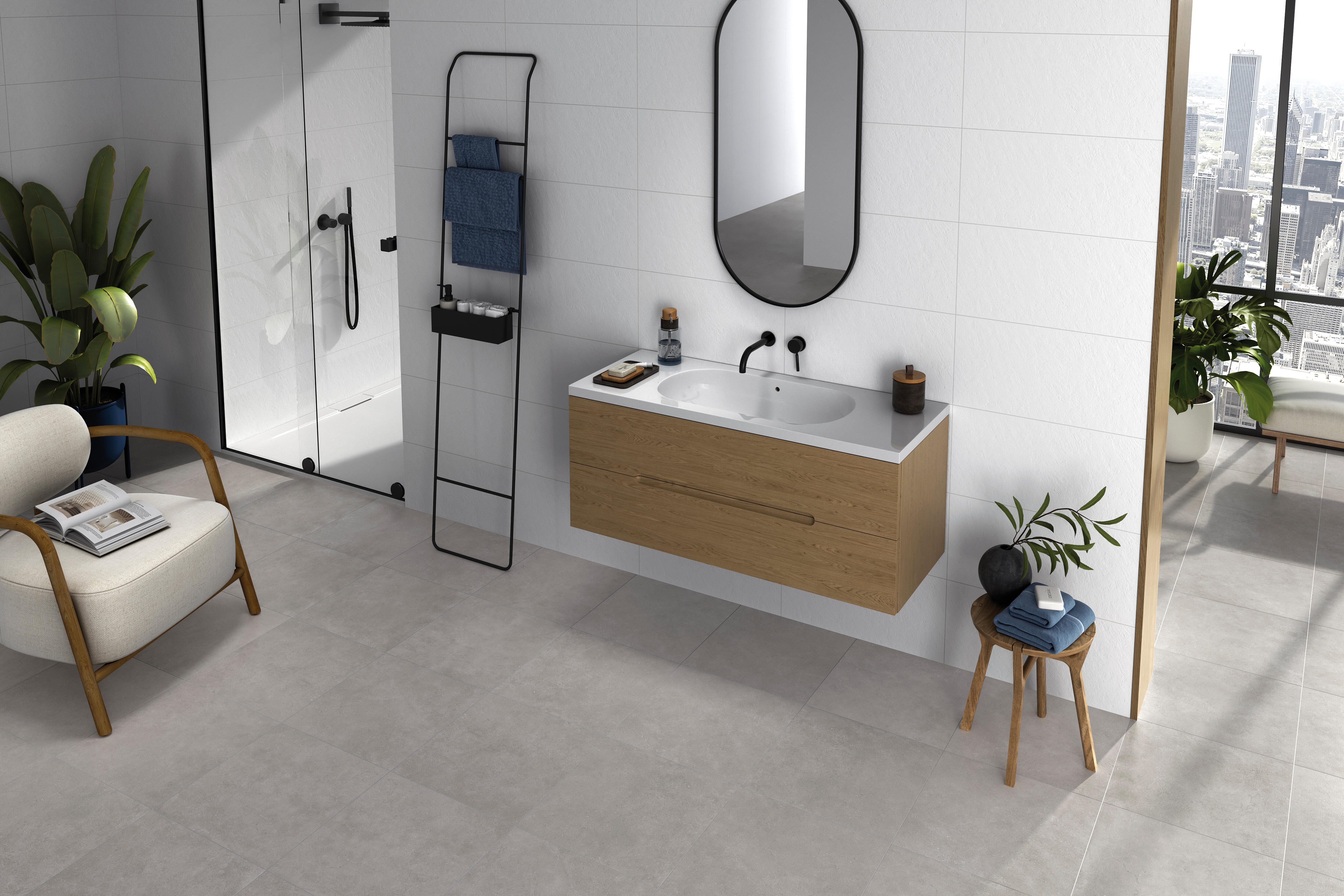 AZULEJO PASTA ROJA 30X60CM CERLER BLANCO - 2