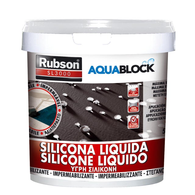 Silicone líquido RUBSON SL3000 BRANCO 5KG