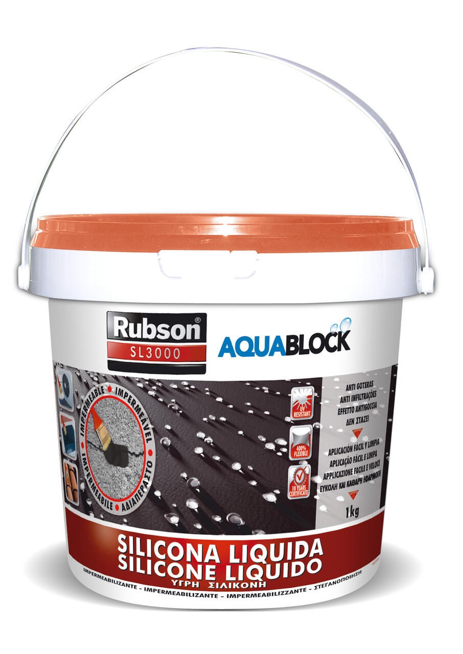 Silicone líquido RUBSON SL3000 TELHA 1KG - 2