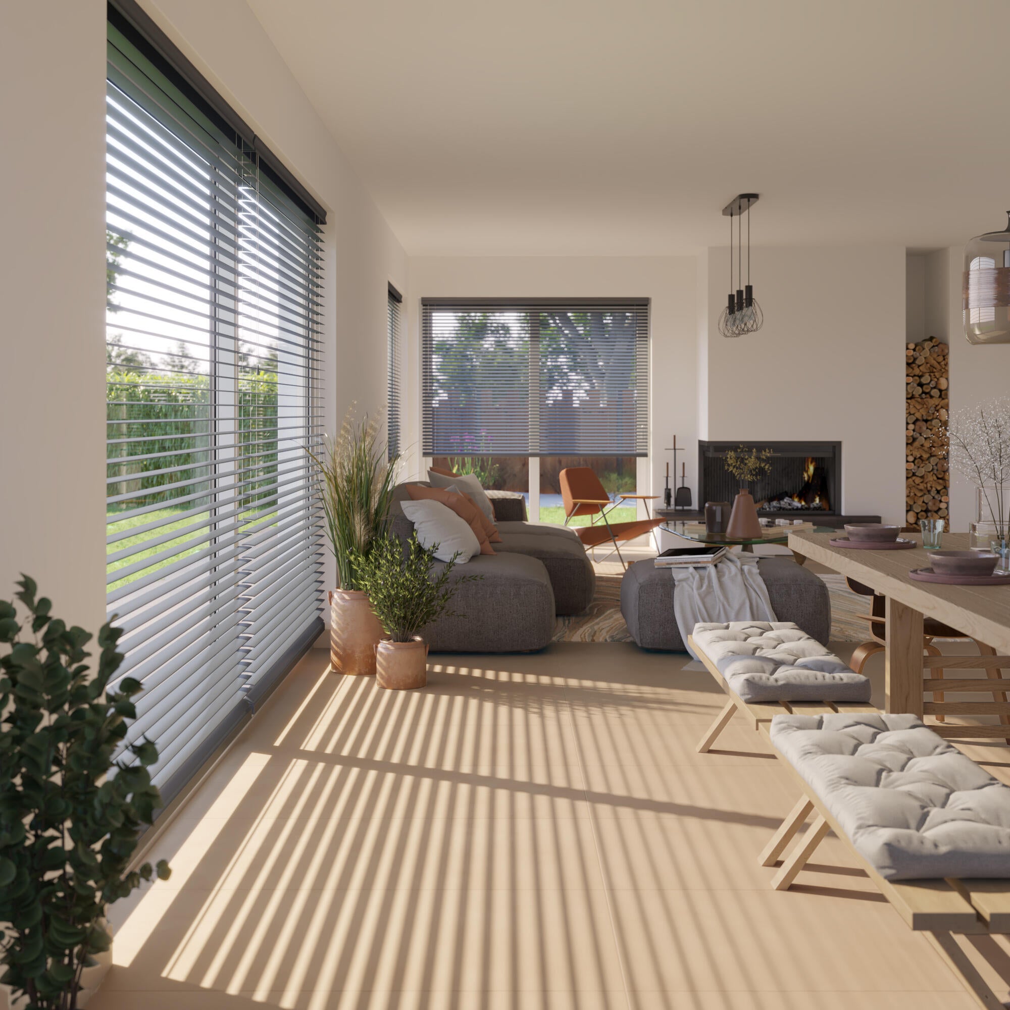 Carrelage sol/mur intérieur effet béton nude Olympia l.59.5xL.120cm ARTENS - 2