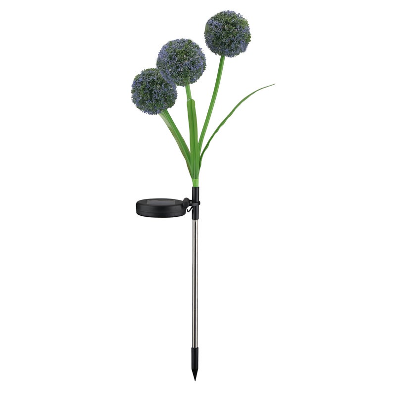 Lampa solarna wbijana Allium LED RGB IP44 kwiat czosnku ozdobnego Goldlux