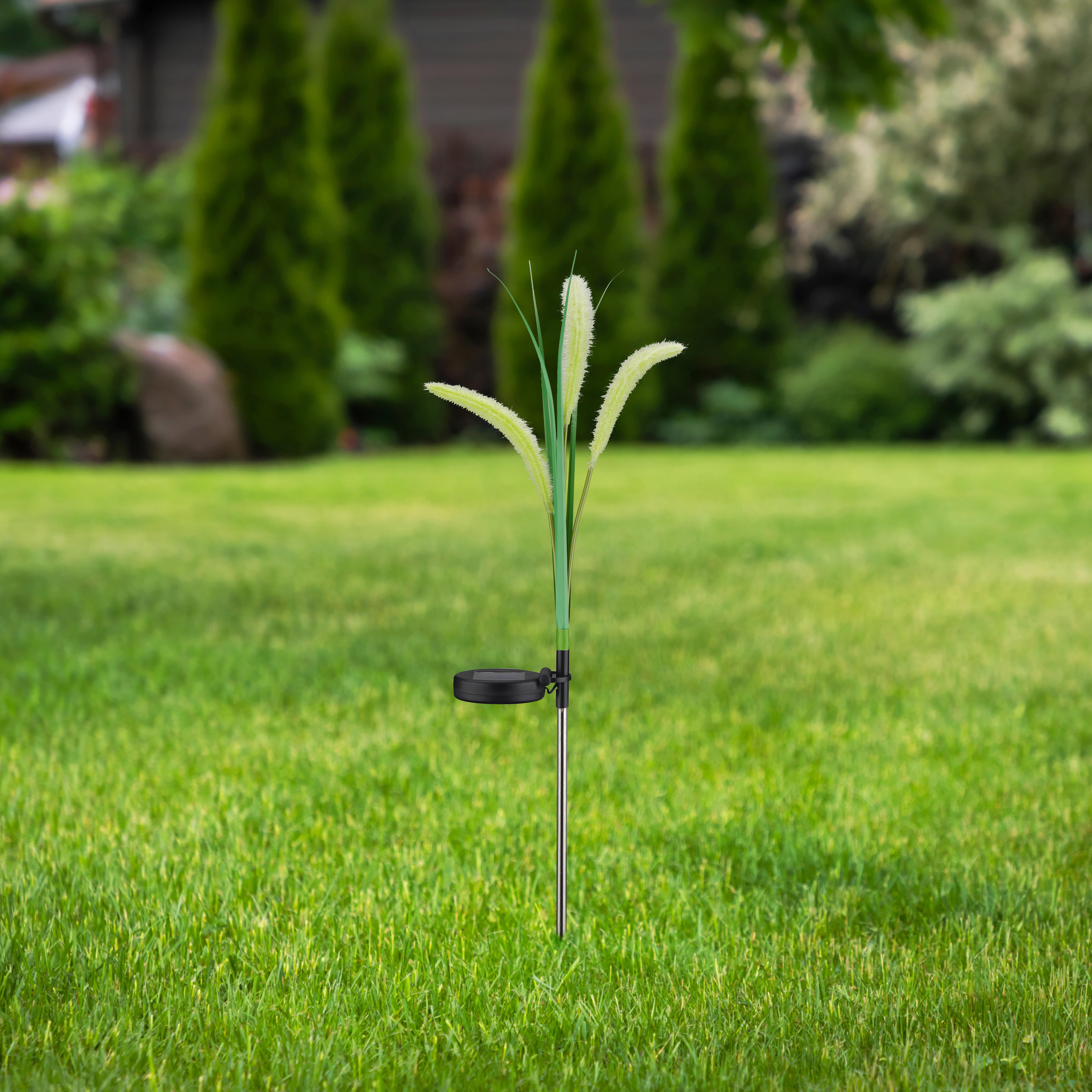 Lampa solarna wbijana Flora LED IP44 zielona Goldlux - 2