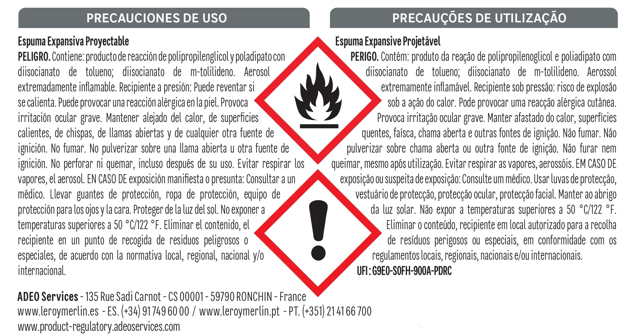 Espuma expansiva paredes y tejados AXTON aplicación con pistola 700ml blanco - 3