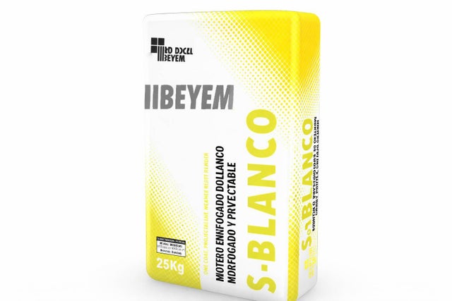 MORTERO CAL REVOCO BEYEM 25 KG BLANCO.