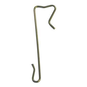 500 CROCH ARDOISE AGRAPHE INOX17% 9X2.7