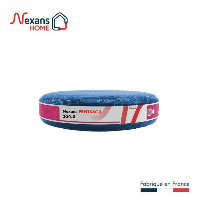 Câble électrique FR-N1 X6G3 PROTECT 3G 1,5 mm²1050 m - NEXANS