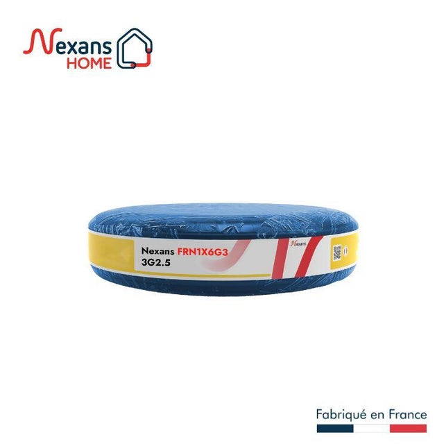 Câble électrique FR-N1 X6G3 PROTECT 3G 2,5 mm² 100 m - NEXANS