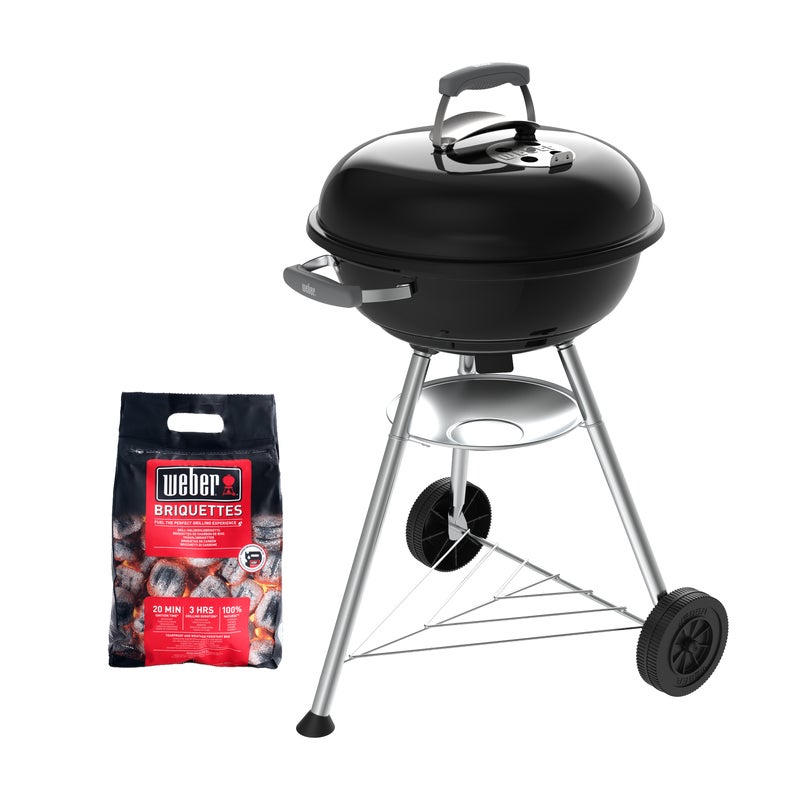 Grill węglowy okrągły 47 cm Compact Kettle Weber