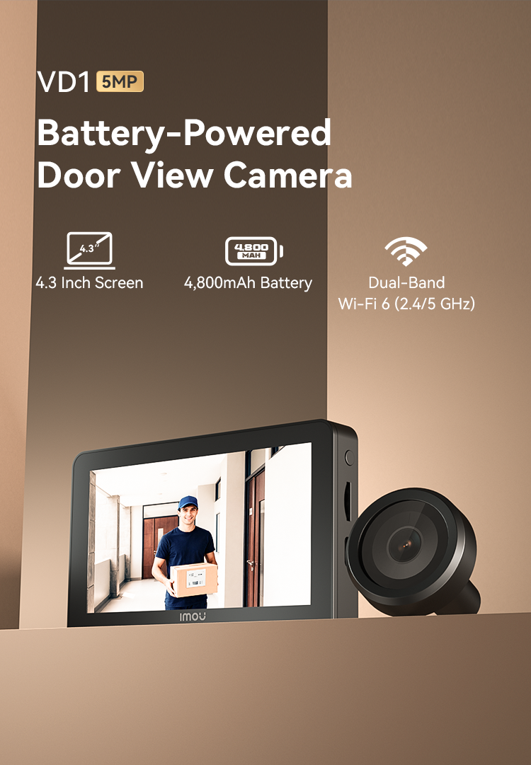 Spioncino elettronico VD1 IMOU a batteria - 4