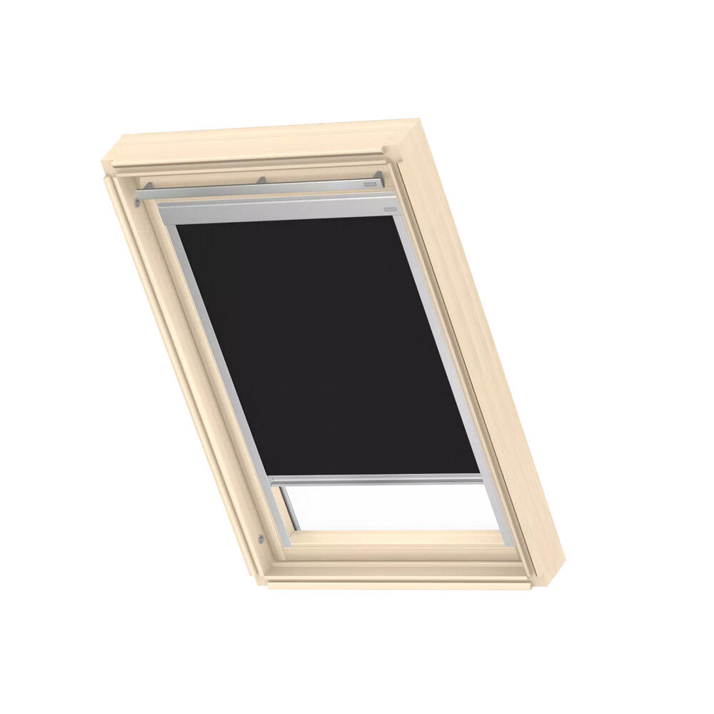 Cortina de oscurecimiento para ventana de techo dbl f06 4249 velux manual negro 118x66 cm