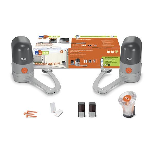 Moteur pour portail battant, NICE HOME, Maestro 300 kit