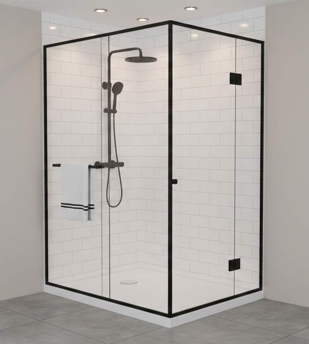 PLATO DE DUCHA ACRILICO RECTANGULAR BLANCO 70X140X5CM - 2