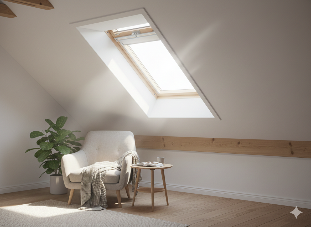 VENTANA VELUX TECHO PIVOTANTE 114X118CM - 2