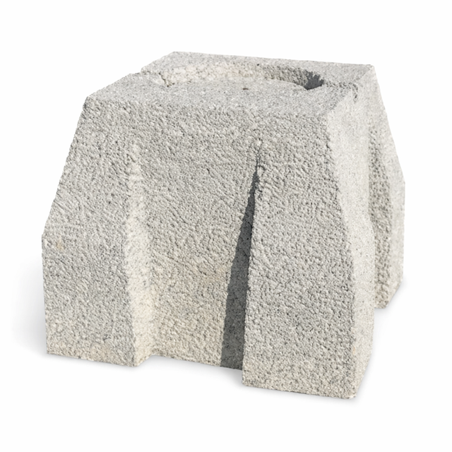 BLOQUE DE HORMIGÓN INVERNADERO B 27X27X23 CM