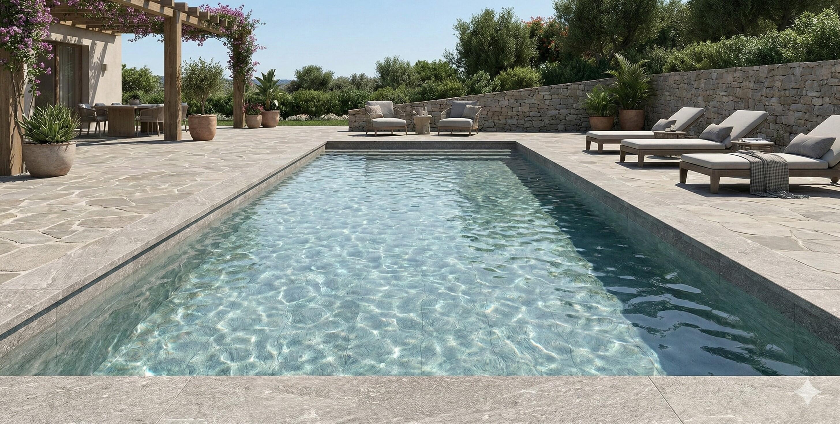 PORCELÁNICO PISCINA 37X75CM STONE TAUPE ANTIDESLIZANTE - 2