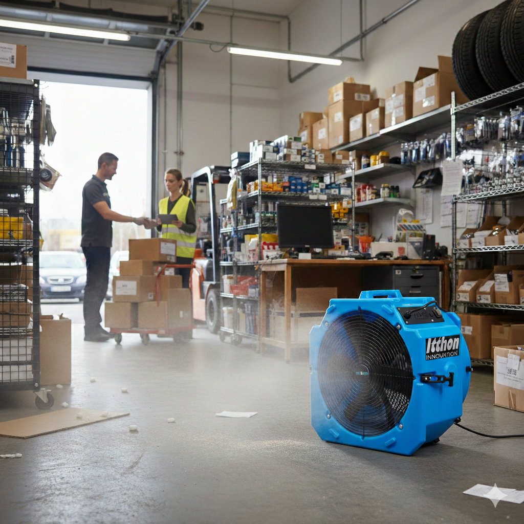 VENTILADOR INDUSTIAL 3150W Ø36CM - 3