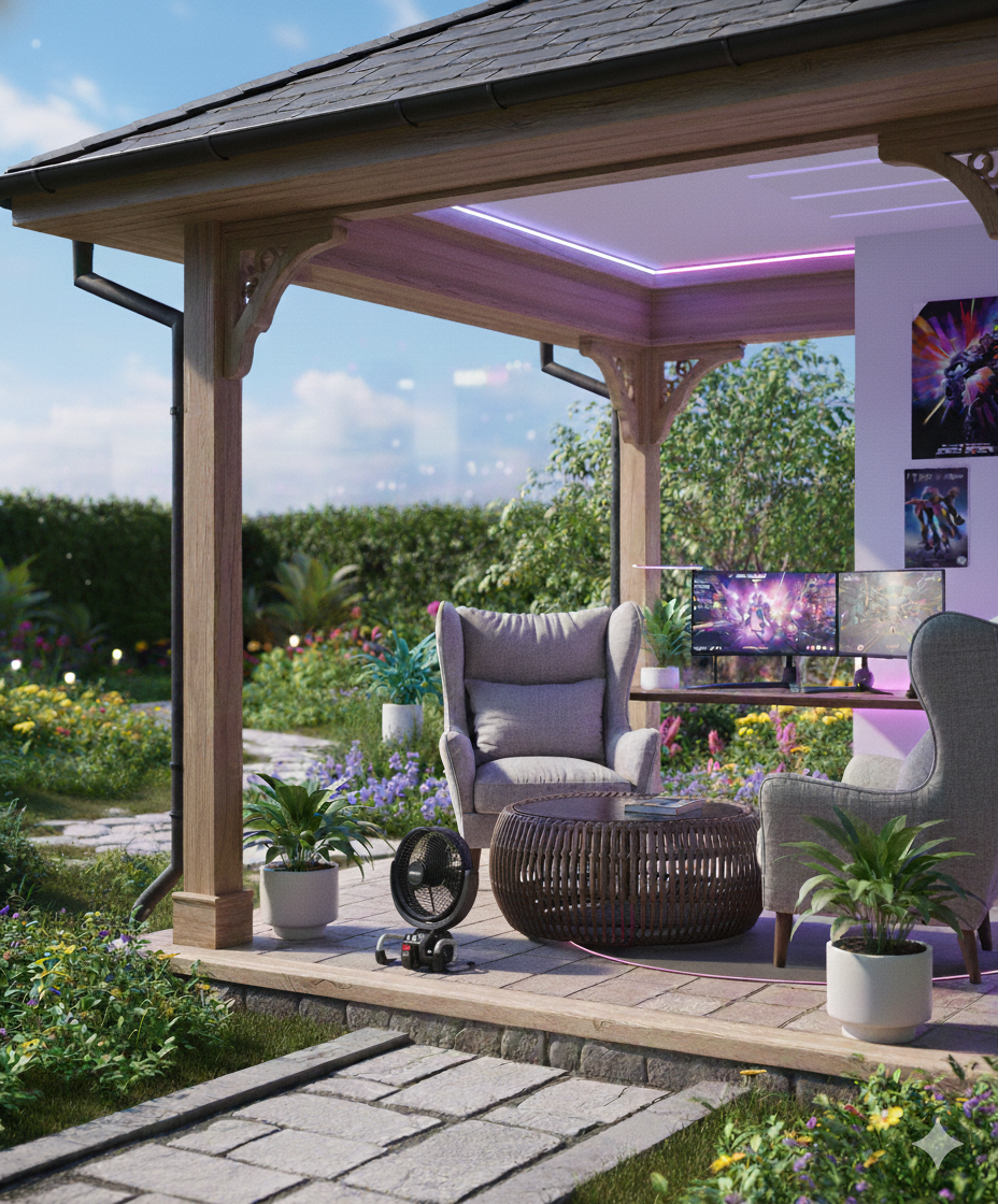 VENTILADOR INDUSTRIAL DE SUELO RECARGABLE Ø40CM - 4