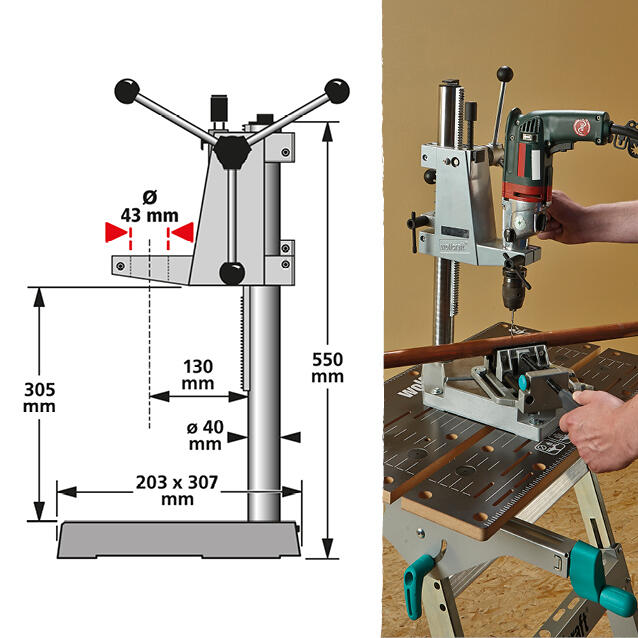 Suporte COLUNA PARA BERBEQUIM - 8