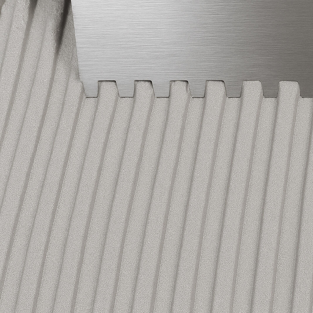 Peigne à colle U9, manche plastique, MAT INTER - 2