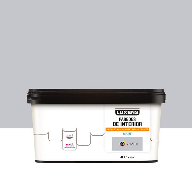 Pintura interior LUXENS 4L Granit 5