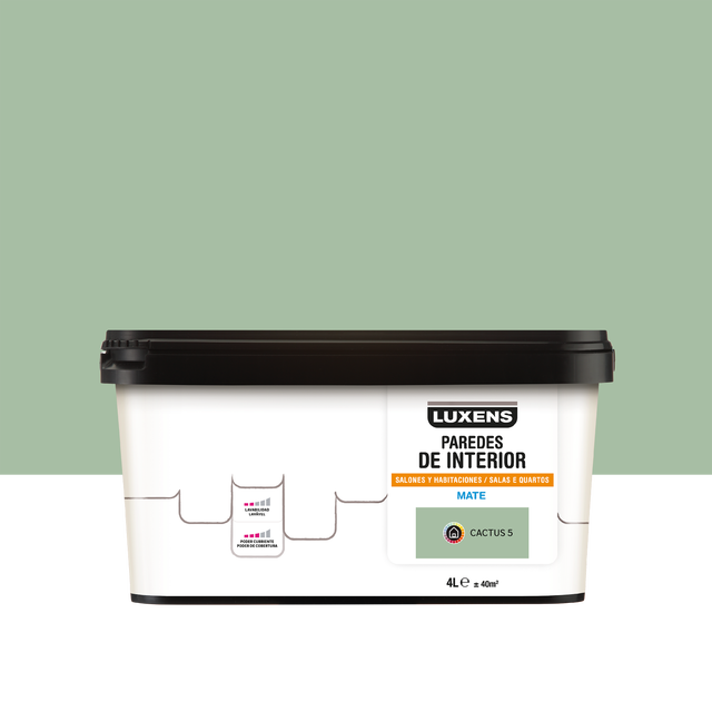 Pintura interior LUXENS 4L Cactus 5
