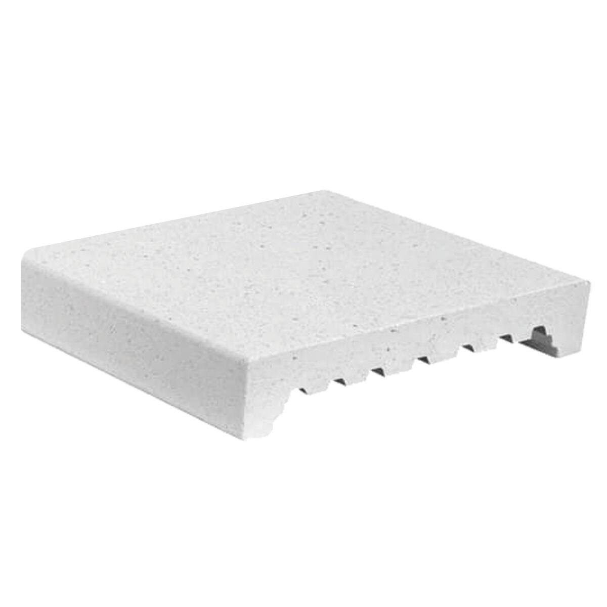 EMBOUT COUVRE MUR GRANIT MARBRE BLANC - 3