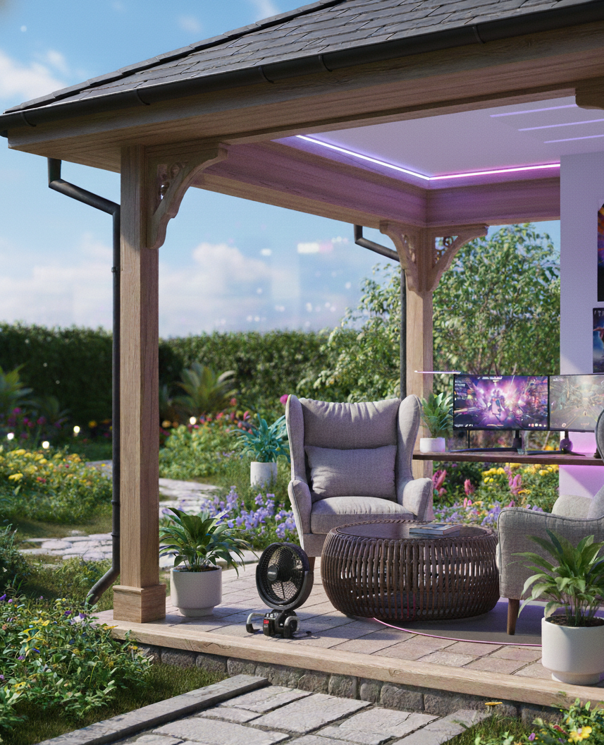 VENTILADOR INDUSTRIAL DE SUELO RECARGABLE Ø40CM - 2