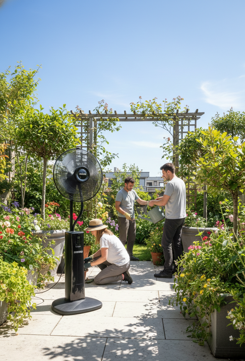 VENTILADOR NEBULIZADOR 75W - 2