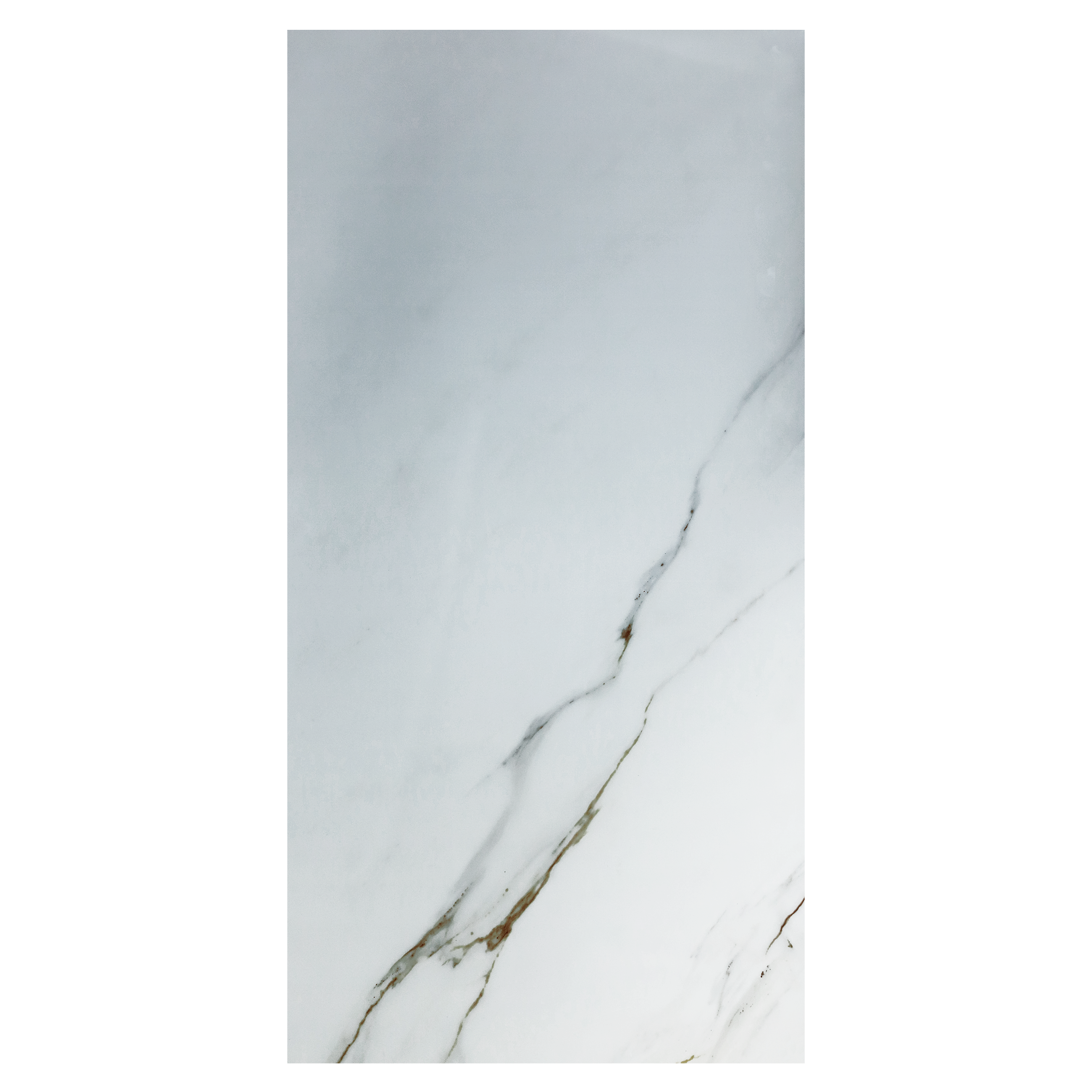 Panele ścienne winylowe 120x265 cm Royal Gold biały marmur