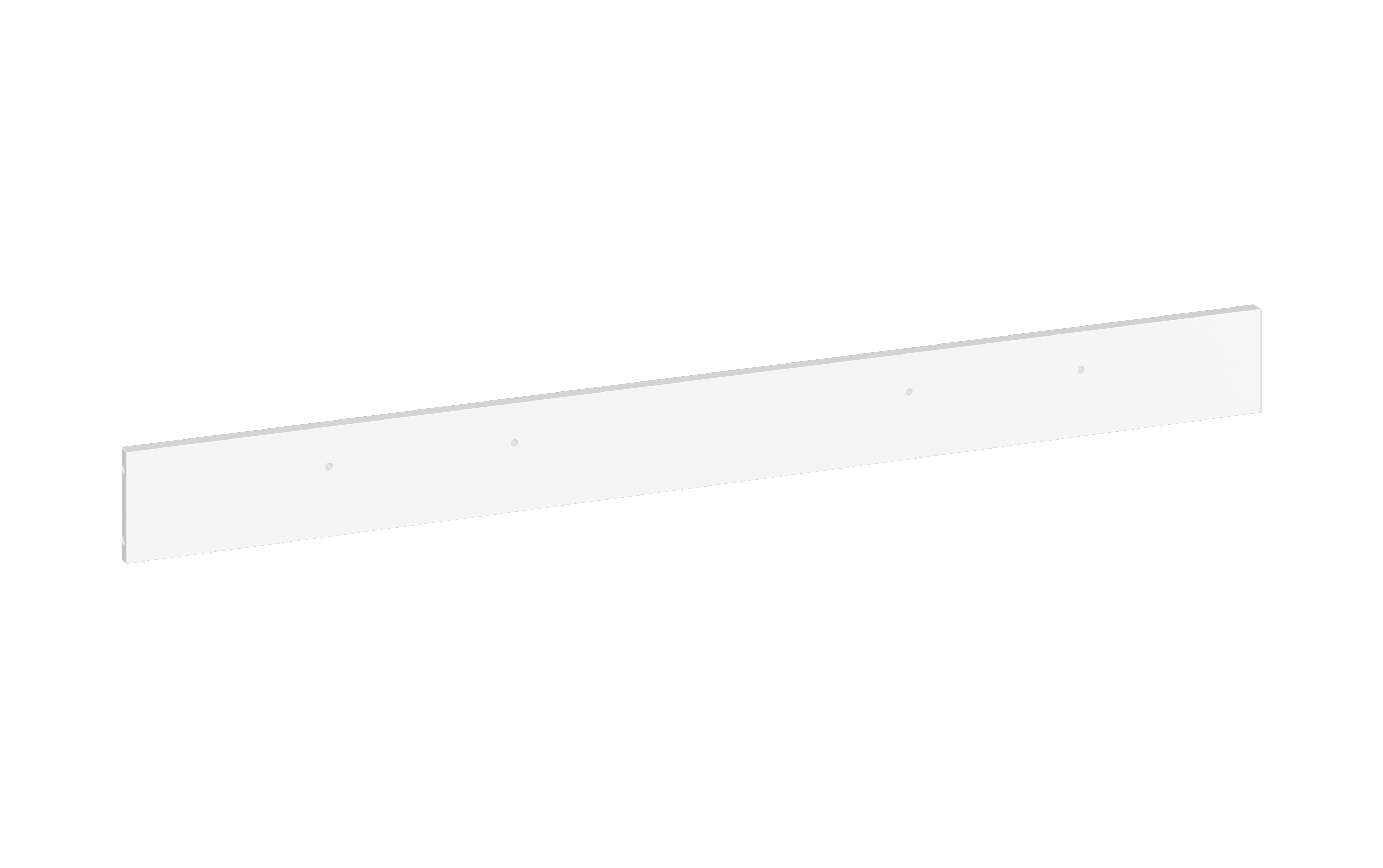 Listwa dolna meblowa Atrato 118 cm biały mat Cersanit