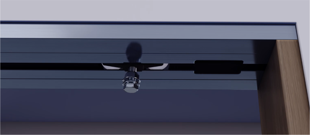 le système à galandage Pronto bénéficie d'un savoir-faire reconnu garantissant un coulissement fluide et une utilisation durable au quotidien.  - 3