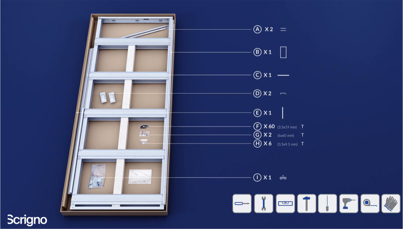 le système à galandage Pronto permet une mise en oeuvre rapide dans les cloisons en plaques de plâtre.  - 2