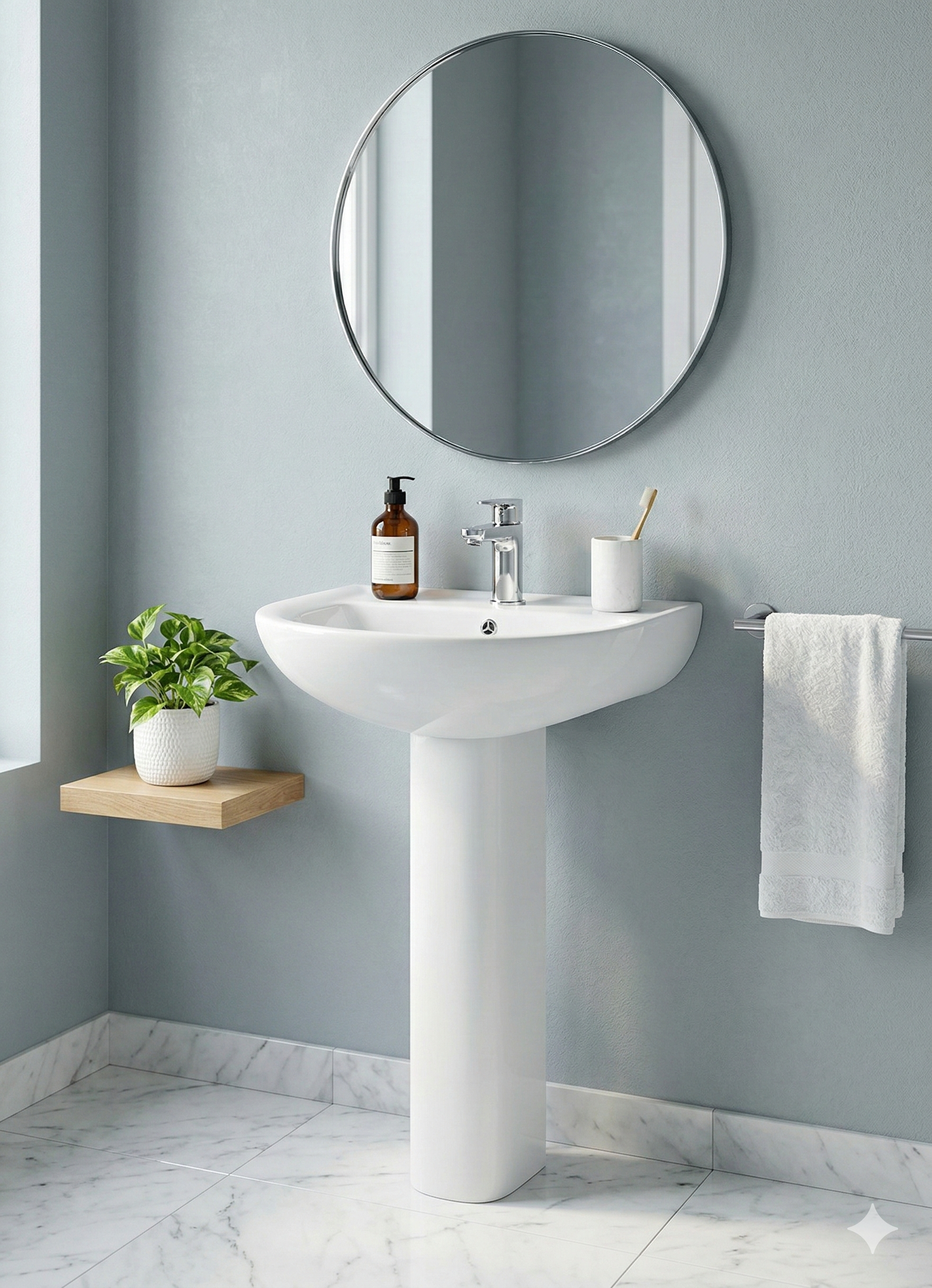 LAVABO PARA PEDESTAL TEKA MANACOR - 2