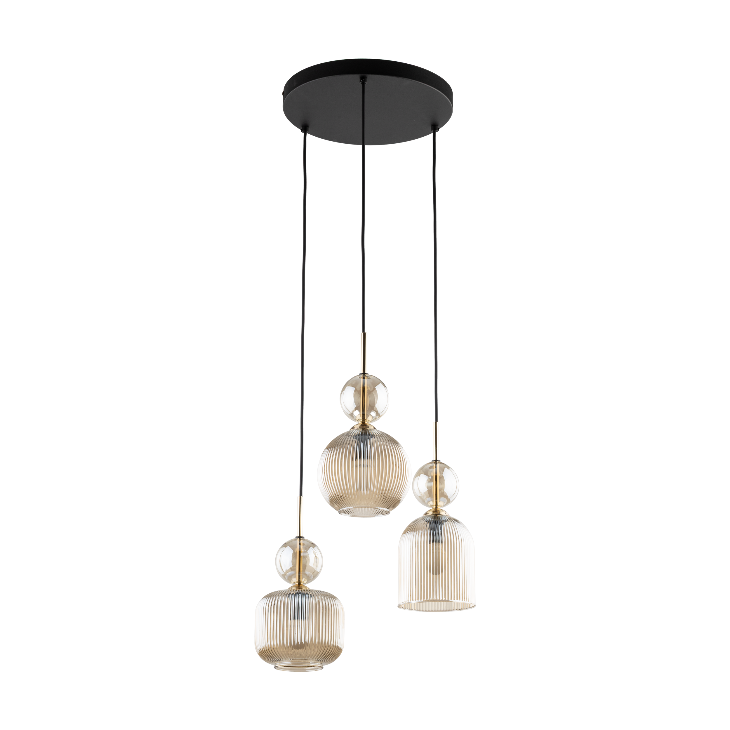 Lampa wisząca Sophia Cognac 3 x E14 Tk Lighting